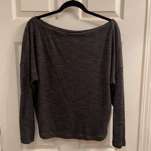 NWT Express Off The Shoulder Long Sleeve Too